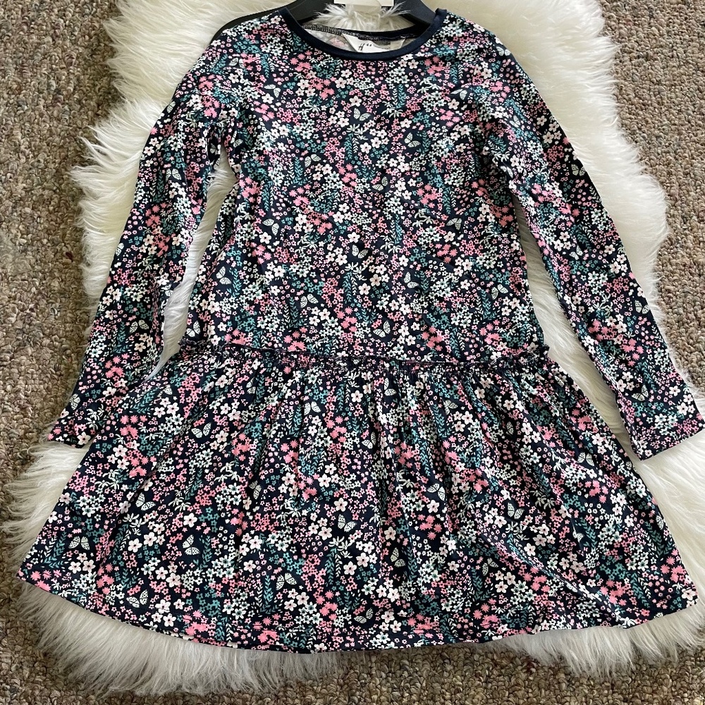 Girls H&M Long Sleeve Dress